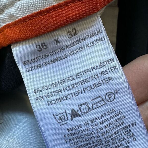 Dockers Men’s D3 Easy Khaki Size 36x30.5 Cotton Blend Flat Front Preppy Style - Picture 5 of 10